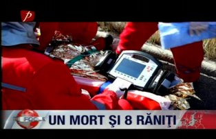 Un mort si 8 raniti