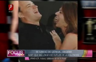 Se iubesc de câteva... decenii! Sunt cele mai longevive cupluri de la Hollywood