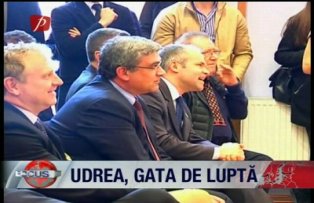 Udrea, gata de lupta