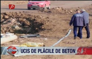 Ucis de placile de beton