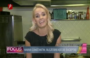O reţetă şi o vedetă: Maria Constantin, bucătăreasă de excepţie!