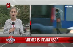 Vremea isi revine usor