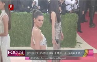 Ţinute desprinse din filmele sf, la Gala Met