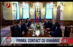 Primul contact cu Iohannis