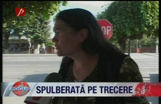 Spulberata pe trecere