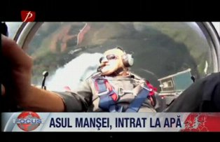 Asul mansei, intrat la apa