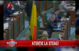 Atentie la steag