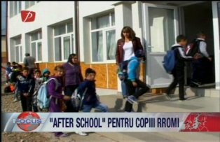 "After school" pentru copiii rromi