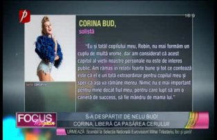 Corina, liberă ca pasărea cerului! S-a despărţit de Nelu Bud!