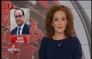 Presedintele Frantei, vizita in Romania