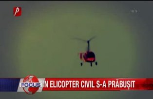 Un elicopter civil s-a prăbuşit