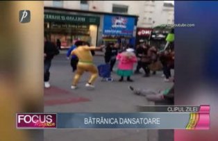 Clipul zilei: bătrânica dansatoare