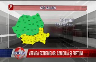 Vremea extremelor: caniculă şi furtuni