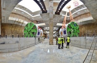 Metrou Drumul Taberei: Sapaturile pe tronsonul Academia Militara - Raul Doamnei au fost finalizate