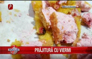 Prăjitură cu viermi