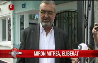Miron Mitrea, eliberat