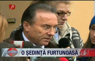 O sedinta furtunoasa