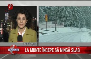 La munte incepe sa ninga slab