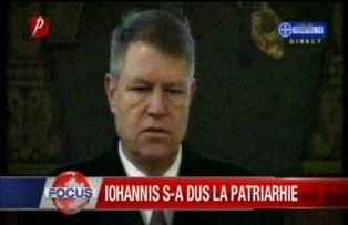 Iohannis s-s dus la patriarhie