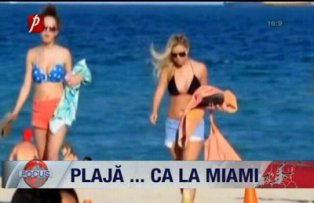 Plaja ca la Miami