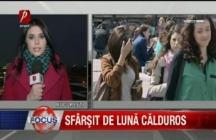 Sfârşit de lună călduros