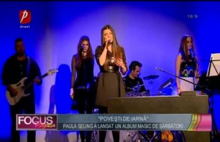 Paula Seling a lansat un album magic de sărbători: "Poveşti de iarnă"