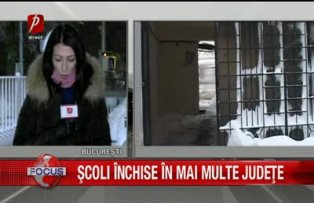 Scoli inchise in 7 judete