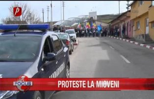 Proteste la Mioveni