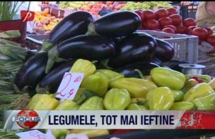 Legume tot mai ieftine