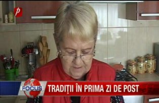 Traditii in prima zi de post