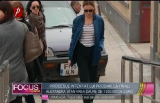 Procesul intentat lui Prodan, la final! Alexandra Stan vrea daune de 1.250.000 de euro