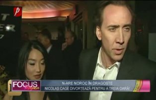N-are noroc în dragoste! Nicolas Cage divorţează pentru a treia oară!