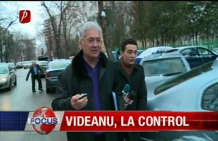 Videanu, la control