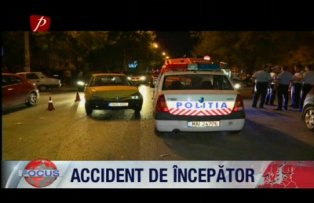 Accident de incepator