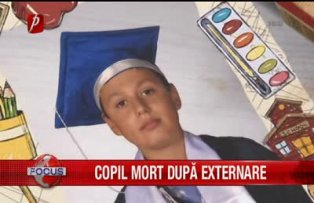 Copil mort dupa externare