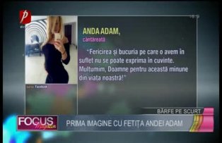Prima imagine cu fetiţa Andei Adam