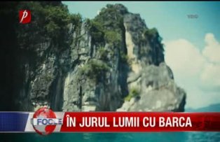 În jurul lumii cu barca