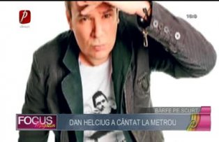 Dan Helciug a cântat la metrou