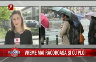 Vreme mai racoroasa si cu ploi