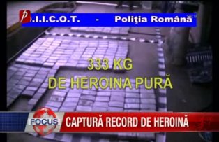 Captură record de heroină