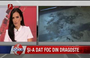 Şi-a dat foc din dragoste