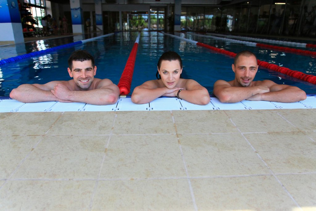 Laura Belecciu participă la Swimathon