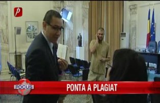 Ponta a plagiat