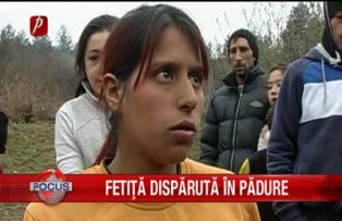 Fetita disparuta in padure
