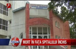 A murit in fata spitalului