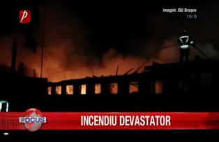 Incendiu devastator