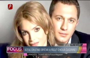 Soţul Cristinei Spătar a făcut o nouă cucerire?
