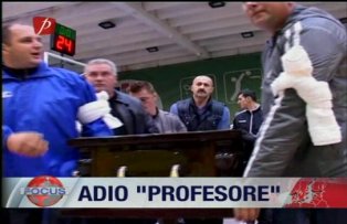 Adio "profesore"