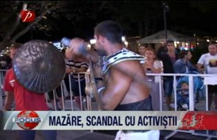 Mazare scandal cu activisti