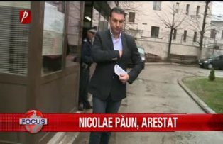 Nicolae Paun arestat